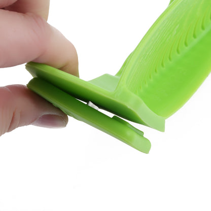 Silikon-Küchensieb Clip Pan Drain Rack Schüssel Trichter Reis Pasta Gemüse Waschen Sieb Ablassen Überschüssige Flüssigkeit Univers