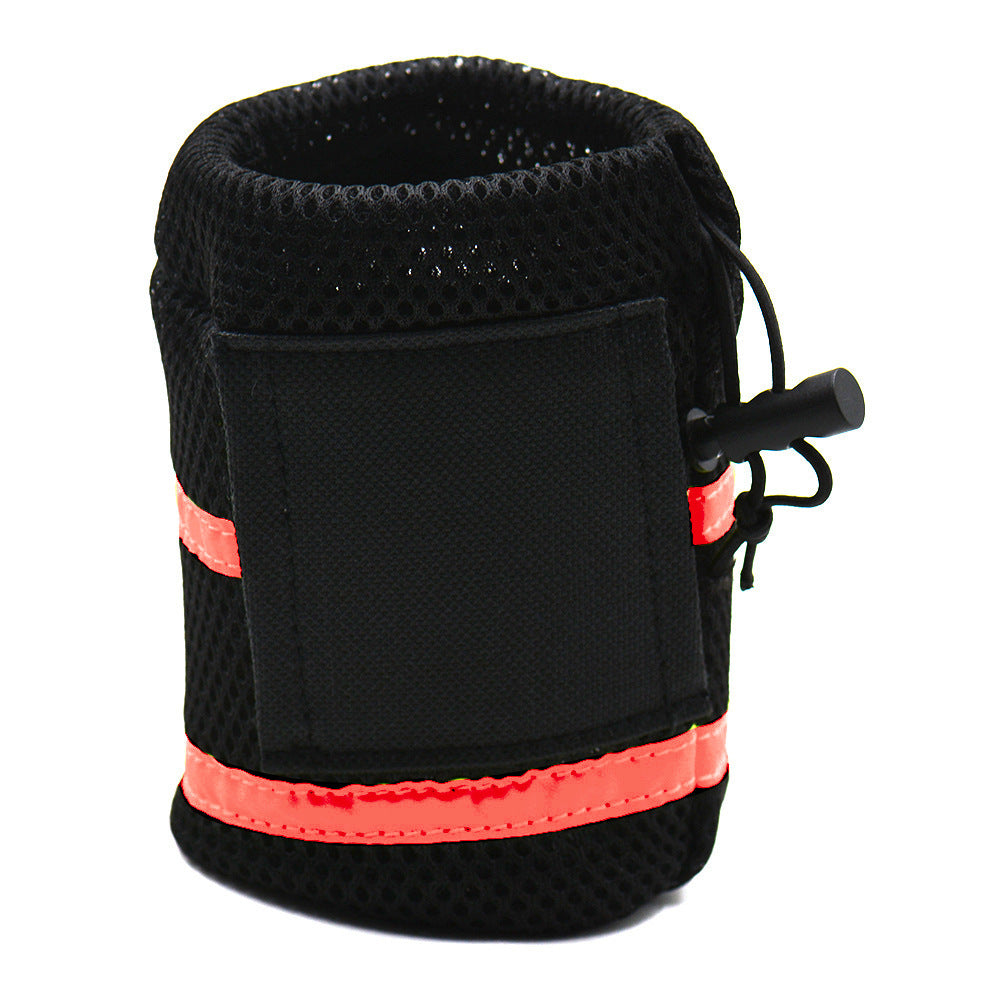 Reflective pet traction set