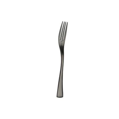 Portugal Titanium Black Stainless Steel Western Cutlery Set for Hotel and Restaurant Knife Fork Spoon Suite Factory Wholesale