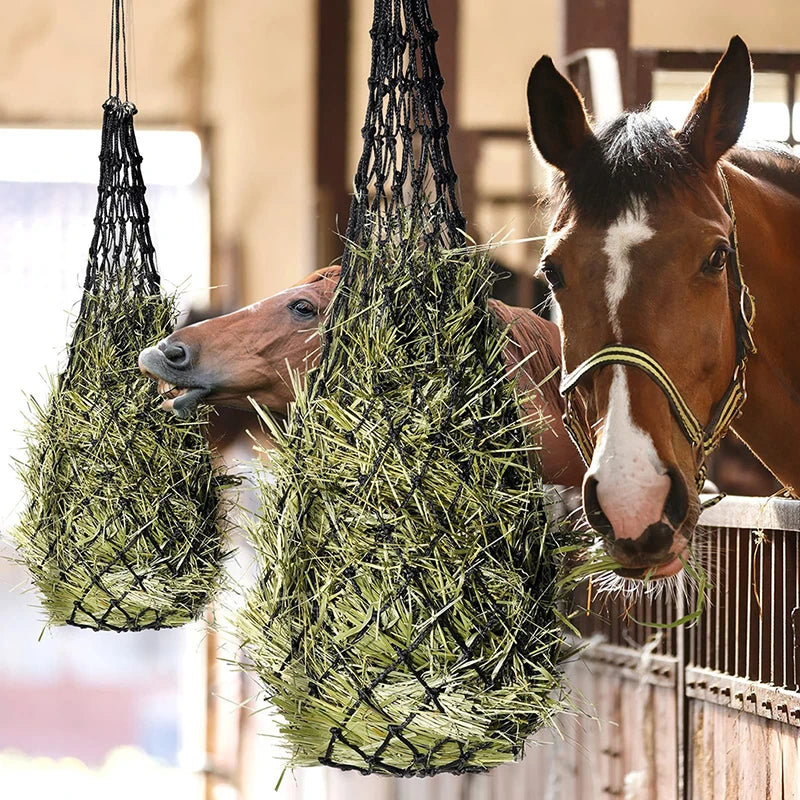 Durable Haylage Net – Slow Feed Haynet Pferd