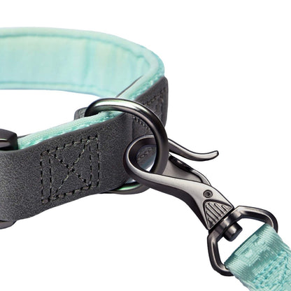 PETMARVEL Heavy Duty Solid Dog Collar Neoprene Padded 1 In Wide