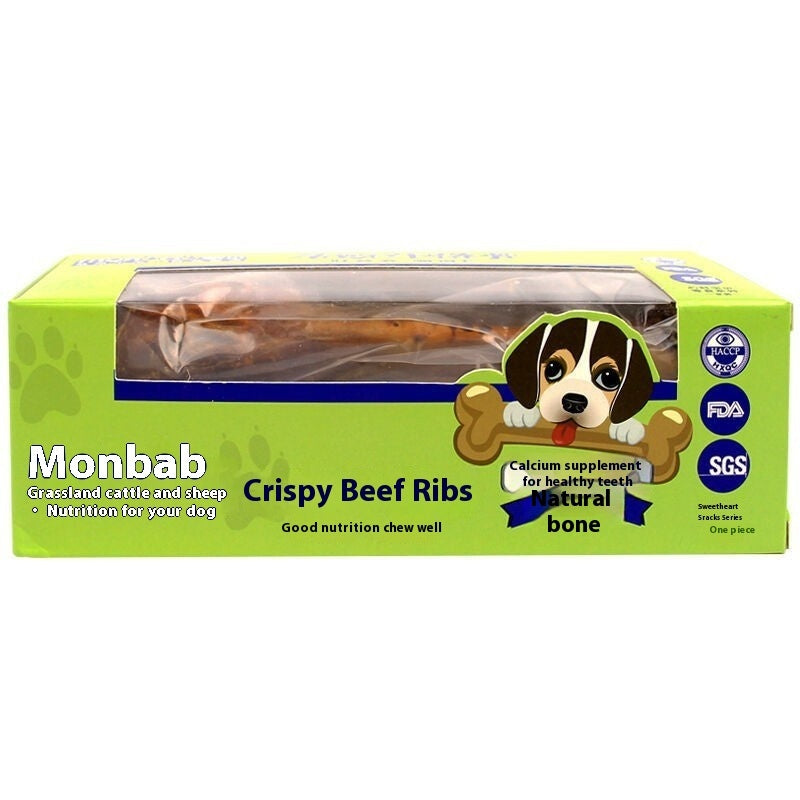 Dog Snacks Molar Long Lasting Beef Marrow Bone