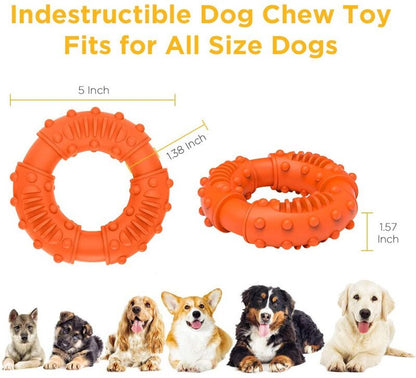 Dog Toys Medium And Large Bite Resistant Training Molar Fidget Toy TPR Teeth Cleaning Pet Accessories