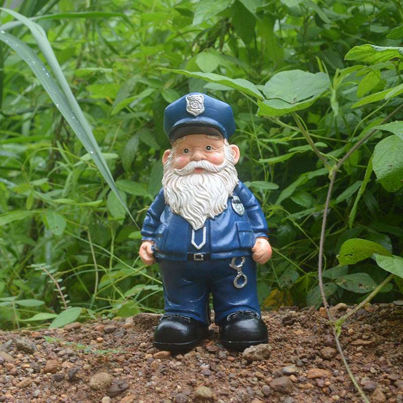 Gnome Elf Dwarf Garden Ornament New Personality Elf Resin Craft Decoration Dwarf