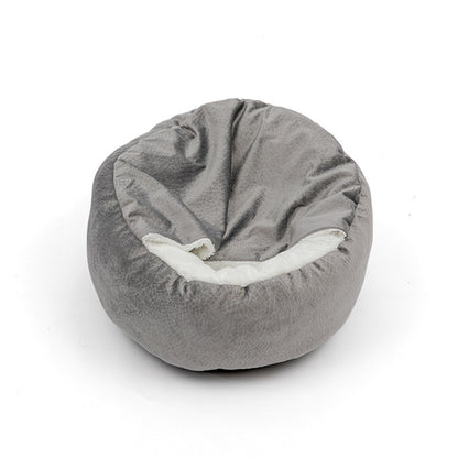 Super Soft Pet Cat Bed Plush Full Size Washable Calm Bed Donut Bed Comfortable Sleeping Artifact Suitable For All Kinds Of Cat
