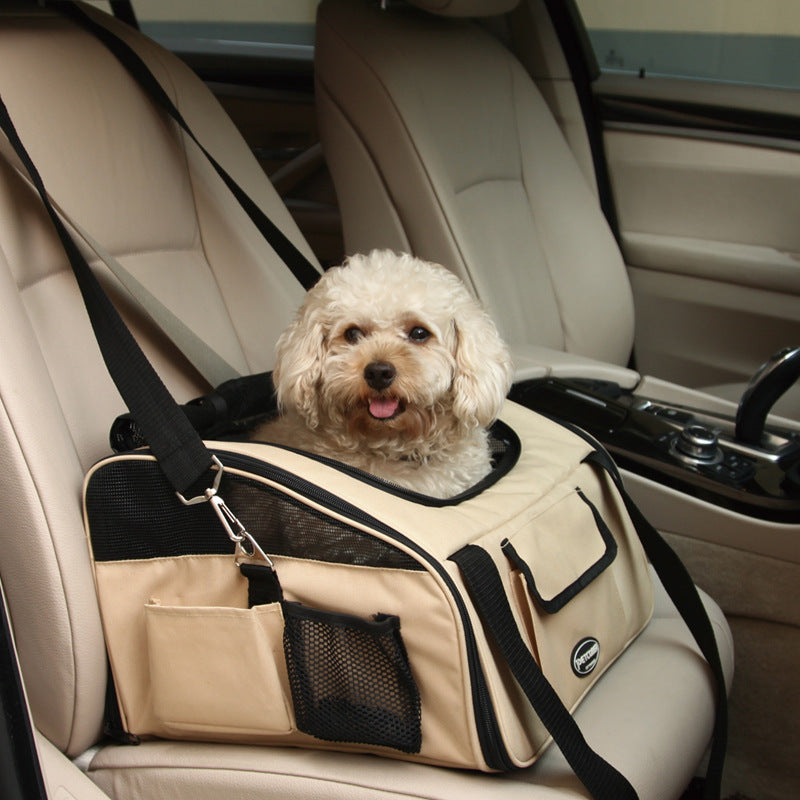 Pet Travel Car Bag für Hunde & Katzen – Tragetasche Auto