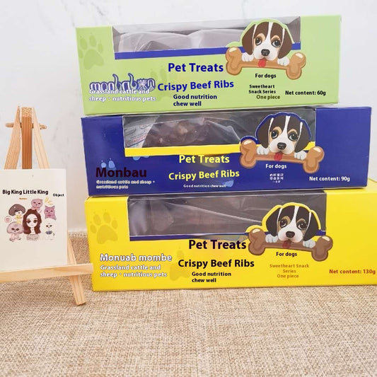 Dog Snacks Molar Long Lasting Beef Marrow Bone