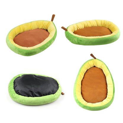 Pet Supplies Avocado Pet Nest Winter Warm Creative Cat Litter Dog Litter Cotton Pad
