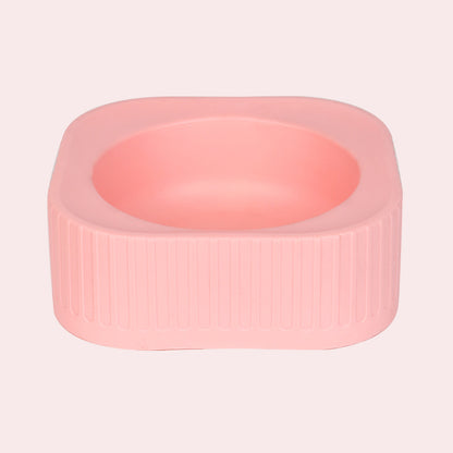 New Pet Bowl Dog Plastic Single Bowl Cat and Dog Food Bowl Water Bowl Small Dog Feeding Bowl