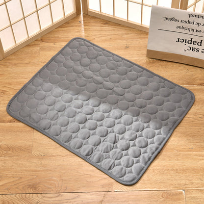 Summer Pet Ice Pad Dog Pad Ice Silk Pad Cat Cooling Pad