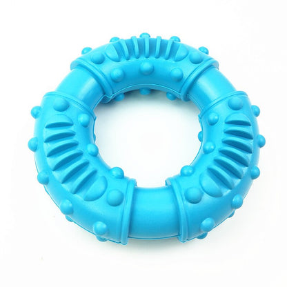 Dog Toys Medium And Large Bite Resistant Training Molar Fidget Toy TPR Teeth Cleaning Pet Accessories