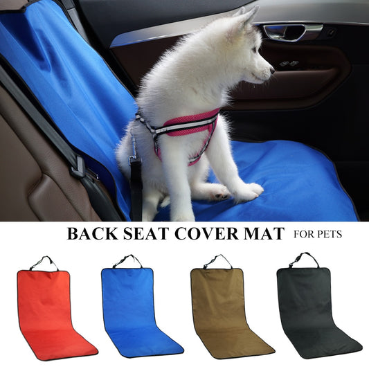 Car Waterproof Back Seat Pet Cover Protector Mat Rear Safety Travel Accessories