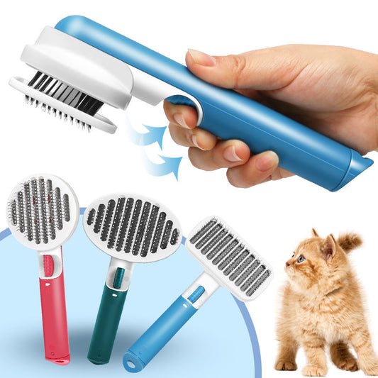Pet Double-Sided Open Knot Comb Hair Gods Dog Cat Hair Removal Brush Needle Comb Rake Comb Pet Comb Supplies