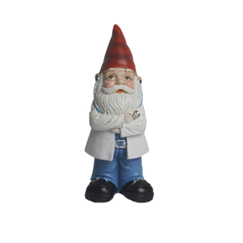 Gnome Elf Dwarf Garden Ornament New Personality Elf Resin Craft Decoration Dwarf