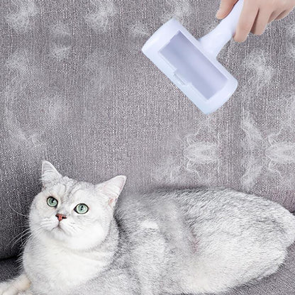 Pet Hair Remover Sticky Brush Clothes Sheets Car Sticky Brush Cat and Dog Hair Remover Pet Hair Removal Brush