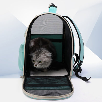 Tragbare Katzentragetaschen Outdoor Winddichter Reiserucksack Kleine Hunde Katzen Sonnenschutz Transport Tragetasche