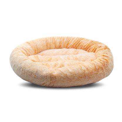 55*55 cm Colorful Dog Kennel Cat Kennel Pet Bed Round Plush Winter Dog Pad Cat Pad Small And Medium Dogs