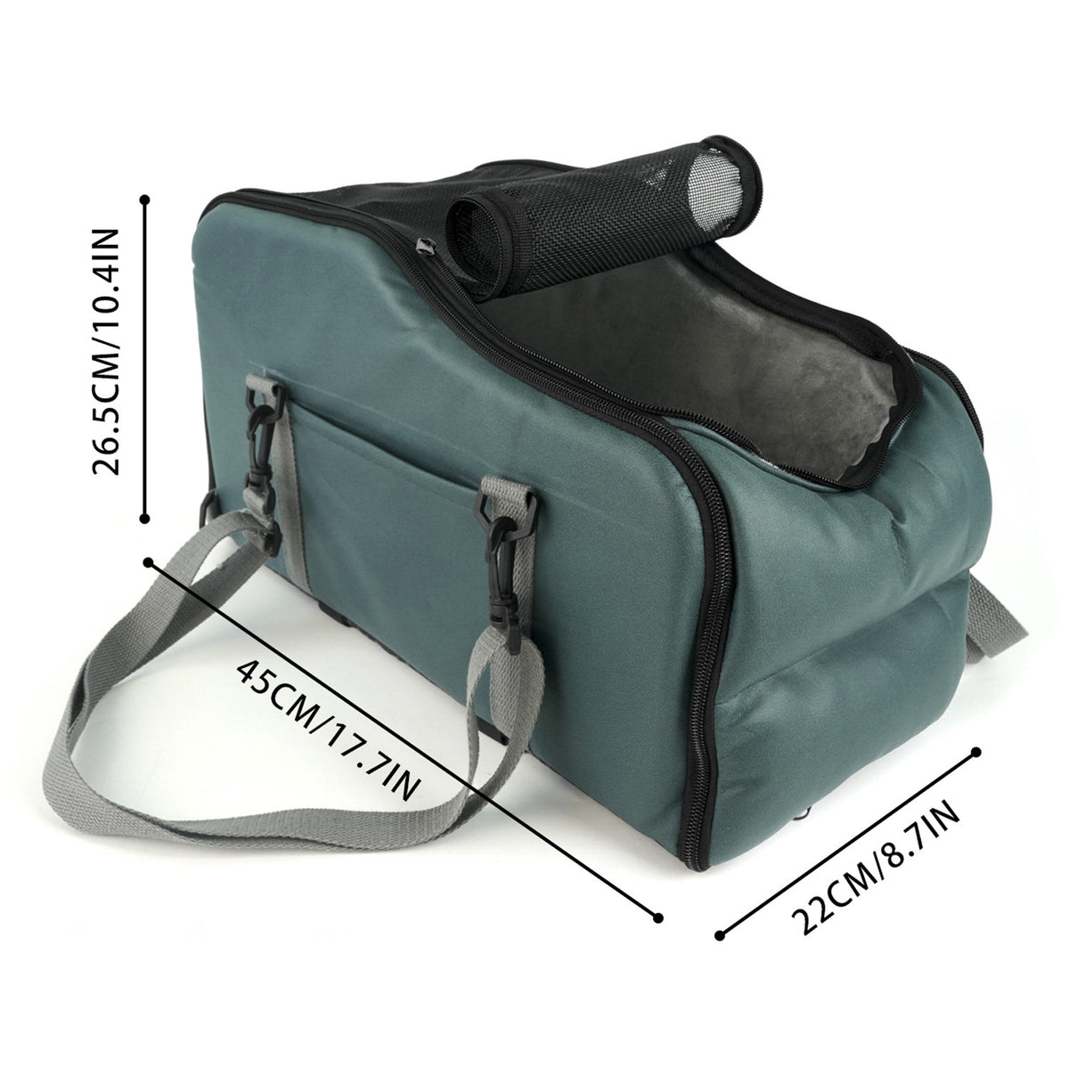 Portable pet bed for outings car travel safety seat center console car cushion car dog bed small dog ride artifact - Alles für deine Haustiere 