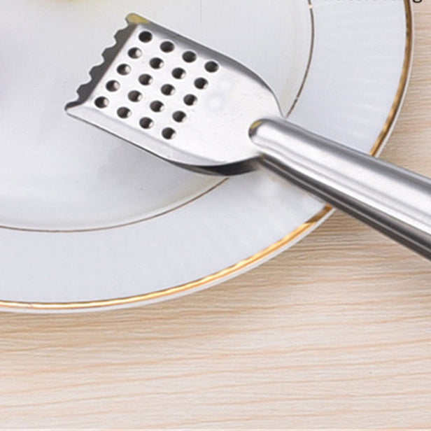 Stainless Steel Flat Head Food Clip Food Clip Bread Food Barbecue Clip Grilled Fish Clip Barbecue Clip Tableware