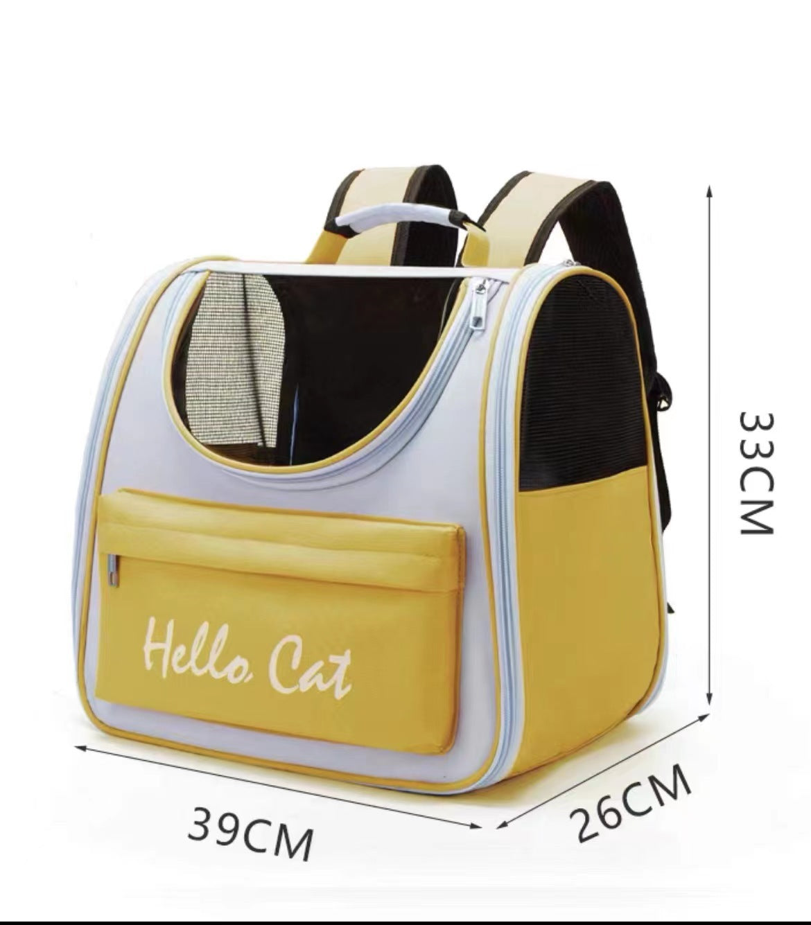Tragbare Katzentragetaschen Outdoor Winddichter Reiserucksack Kleine Hunde Katzen Sonnenschutz Transport Tragetasche