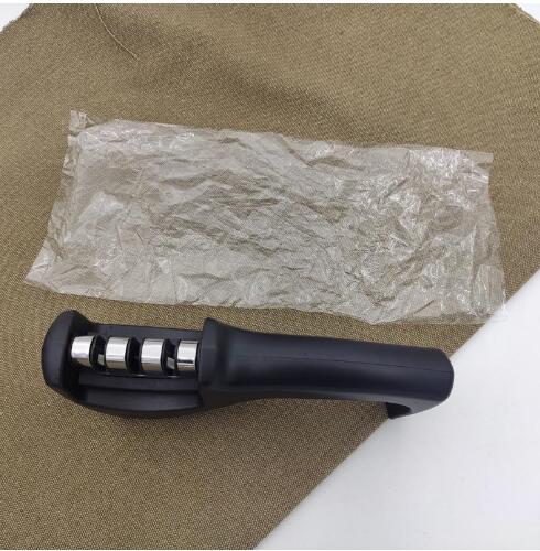 New Three-Stage Sharpener Manual Fast Diamond Sharpener Artifact Household Kitchen Wear-Resistant Multi-Functional Sharpening Stone