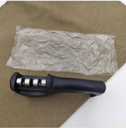 New Three-Stage Sharpener Manual Fast Diamond Sharpener Artifact Household Kitchen Wear-Resistant Multi-Functional Sharpening Stone