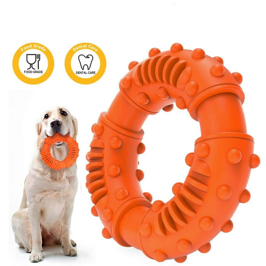 Dog Toys Medium And Large Bite Resistant Training Molar Fidget Toy TPR Teeth Cleaning Pet Accessories