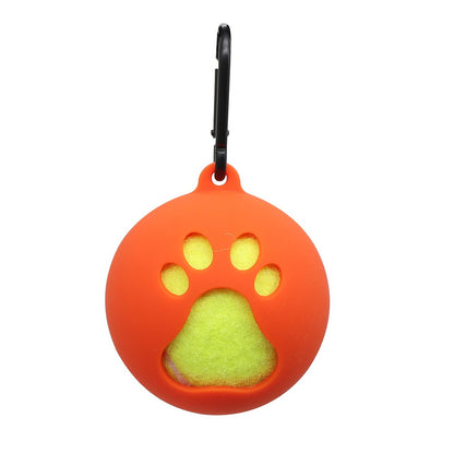 Pet tennis rack tennis set toy ball stand portable hands-free dog walking supplies training ball cover