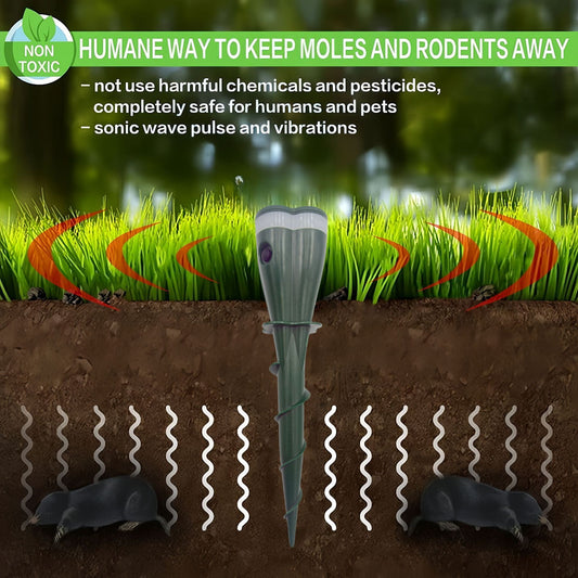 Solar Courtyard Ultrasonic Electronic Cat Repeller