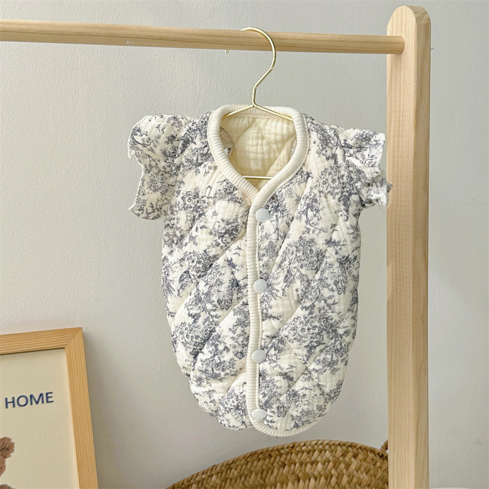 Pet Clothes Cotton-padded Clothes Home Clothes