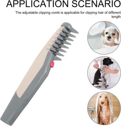 Pet Hair Trimmer For Precision Haircuts And Grooming  Electric Razor 4 AA Batteries Are Required For Use Without Batteries