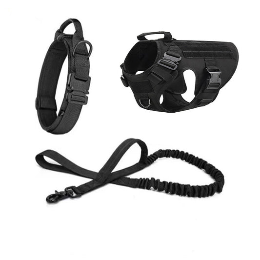 Outdoor Tactics Haustier Hund Gurt Halsband Hand Holding Seil Dreiteiliges Set
