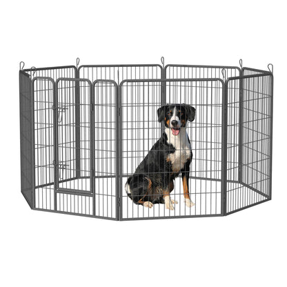 Dog Pens Outdoor Dog Fence Dog Playpen For Large Dogs Dog Kennel Pet Playpen