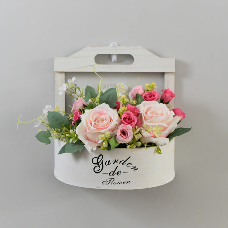 Idyllic And Retro Wall-mounted Flower Pot