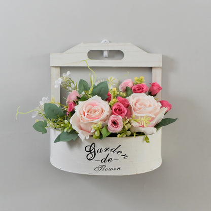 Idyllic And Retro Wall-mounted Flower Pot