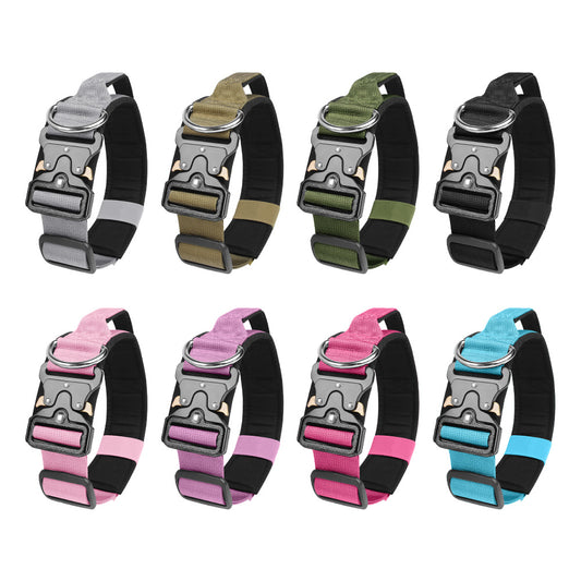 Explosion-proof Tactical Collar Can Hold - Alles für deine Haustiere 