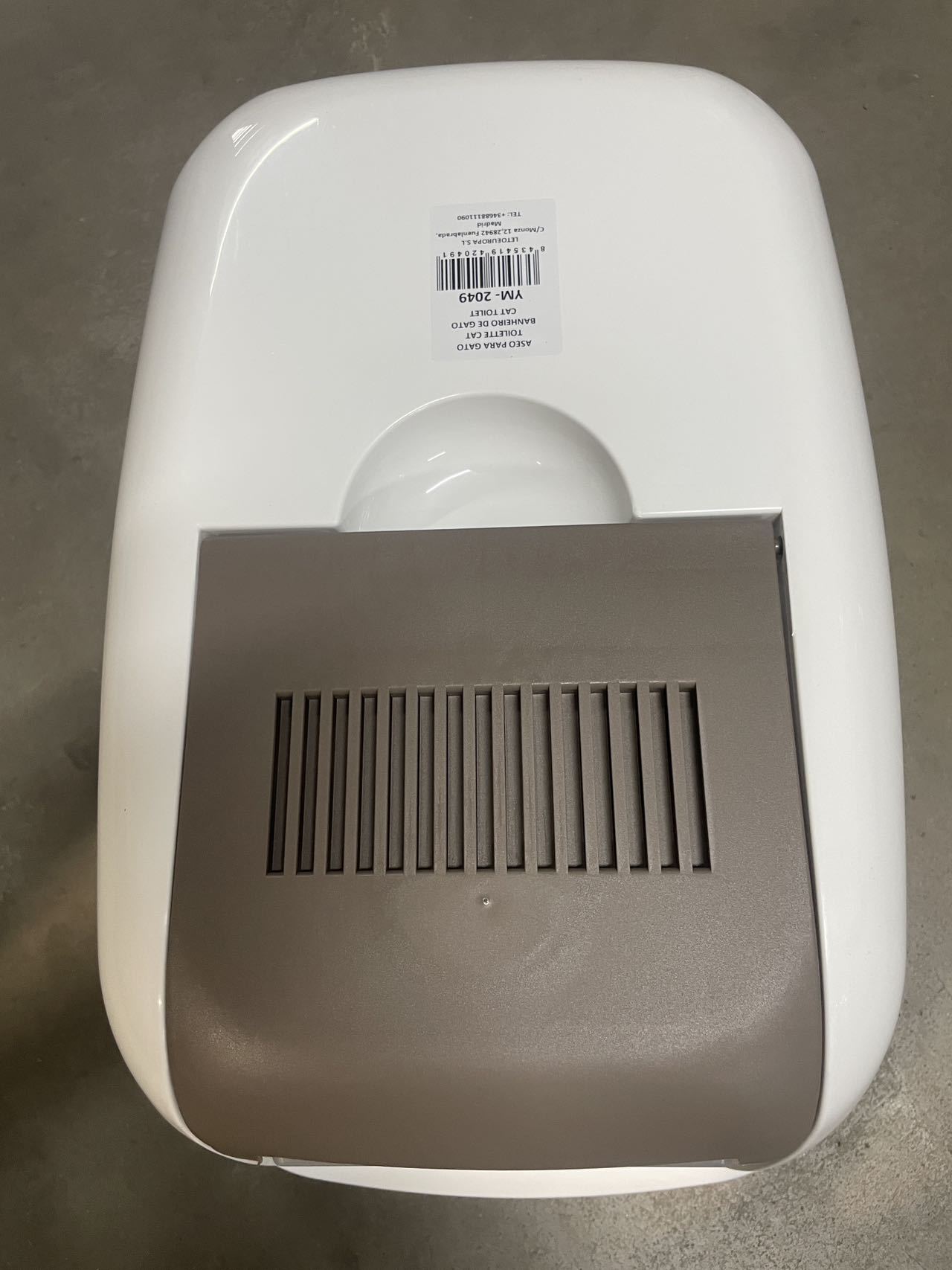 Cat Toilet With Shovel